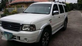 2004 Ford Everest 4x2 Turbo AT White For Sale