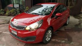 Kia Rio 2013 Model MT Red For Sale