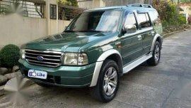 2005 Ford Everest 4x2 AT Green For Sale