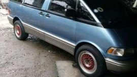 Toyota Previa Van blue for sale 