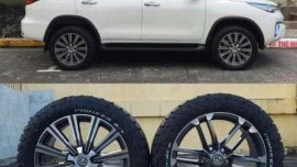 Fortuner oem wheels 20 inch Tri Ace Pioneer AT 1 tires 265 50 20