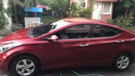Hyundai Elantra 2012 AT Red Sedan For Sale