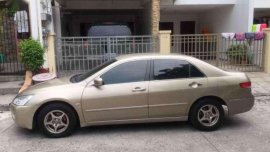 Honda Accord 2005 Matic Beige For Sale