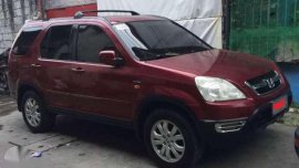 Honda CRV 2003 2nd Gen Red For Sale 