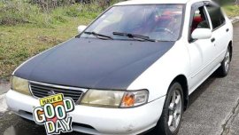 1996 Nissan  Sentra AT White Sedan For Sale