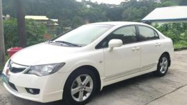 Honda Civic FD 2009 AT White Sedan For Sale