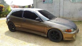 Honda Civic Hatchback EG 1993 MT Brown 