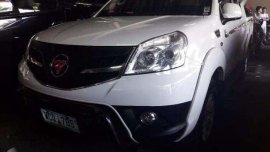 2013 foton thunder crew cab pick up manual trans. 2.8 diesel