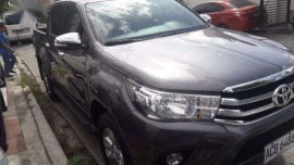 2016 Hilux 4X4 G Manual Toyota Gray for sale