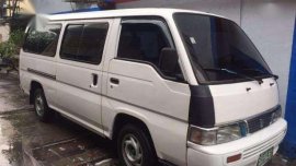 Manual 2001 Nissan Urvan Escapade Diesel engine for sale