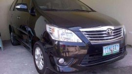 2012 Toyota Innova G MT Black For Sale