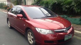 2006 Honda Civic Fd 1.8 V Red For Sale