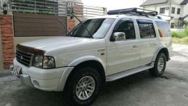 Ford Everest 2006 AT White SUV For Sale