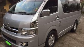 Toyota Hiace Gl Grandia 2007 MT Silver For Sale 