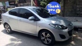 2014 Mazda Sedan 2 1.3 MT Silver For Sale