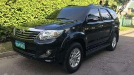 Toyota Fortuner 2012 2.5G AT Black For Sale