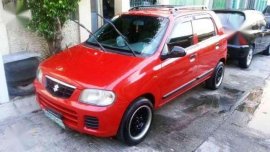 Suzuki Alto 2009 Deluxe MT Red For Sale
