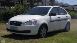 2010 Hyundai Accent Manual White For Sale