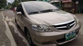2007 Honda City iDSi MT Beige Sedan For Sale