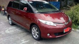 Toyota Previa 2010 AT Red Van For Sale