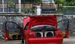 Mitsubishi Lanser sedan red for sale 