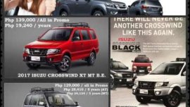 New Isuzu Crosswind Lowest Promo Offers