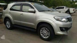 Toyota Fortuner 2014 MT Grey For Sale 