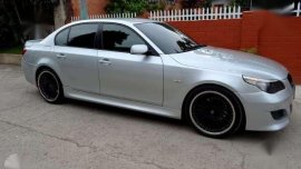 BMW 525i E60 M5 AT Silver For Sale