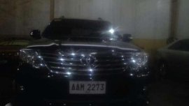 2014 Toyota Fortuner V Diesel Black For Sale