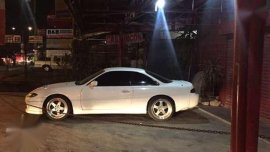 White Nissan Silvia s14 MT for sale