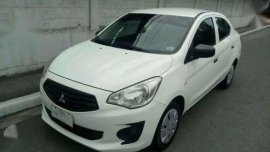2015 Mitsubishi Mirage G4 MT White For Sale 
