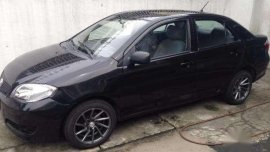 Toyota Vios 1.3 J 2006 MT Black Sedan For Sale
