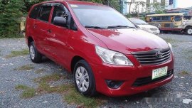 For sale red Toyota Innova 2013
