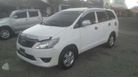 Toyota Innova J 2013 MT White For Sale 