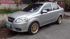 Chevrolet Aveo 2012 MT Silver For Sale