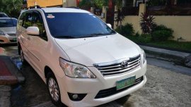Toyota Innova 2013 White for sale