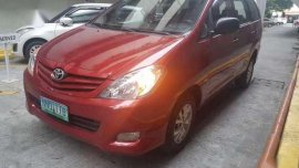 2010 Toyota Innova Diesel E Red For Sale 