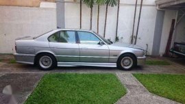 1995 BMW 525i AT Silver Sedan For Sale 