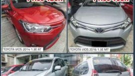 Toyota Vios 2014 and 2016 Avanza 2016 Manual and Automatic