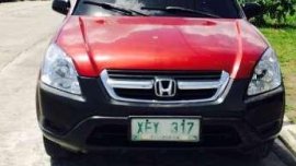 Honda CRV 2002 manual