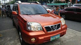 Orange Nissan X-Trail 2007 for sale