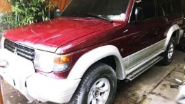 1994 MITSUBISHI PAJERO 4X4 MT Turbo Diesel (maroon color)