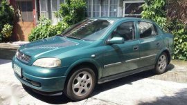 Opel Astra 2002 Sedan AT Green For Sale 