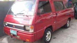 Mitsubishi L300 Versa Van MT Red For Sale 