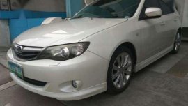2010 Subaru Impreza RS Hatchback Automatic 17 inch Mags Pearl White