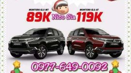 Low Downpayment Ber Months Promo! 2017 Montero Sport Glx Gls MT AT