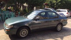1997 Toyota Corolla MT Green For Sale 