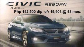 2017 Honda Civic RS New Blue For Sale 