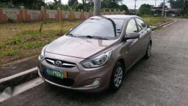Hyundai Accent 2012 Beige Sedan For Sale 