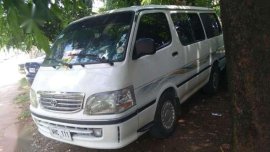 2000 Toyota Hiace Grandia MT White For Sale 